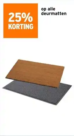 GAMMA op alle deurmatten aanbieding