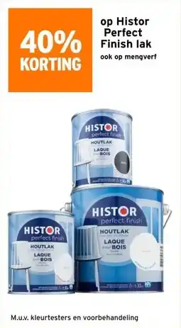 GAMMA op Histor Perfect Finish lak ook op mengverf aanbieding