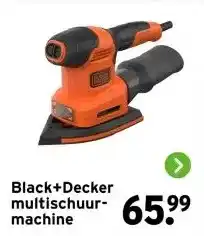 GAMMA Black+Decker multischuur machine aanbieding