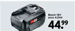 GAMMA Bosch 18V accu 4.0Ah aanbieding