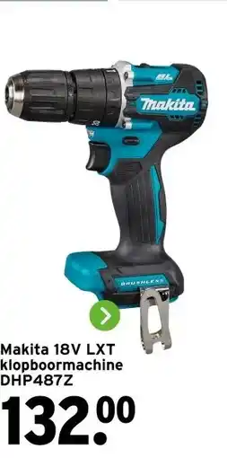 GAMMA Makita 18V LXT klopboormachine aanbieding