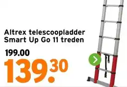 GAMMA Altrex telescoopladder Smart Up Go aanbieding