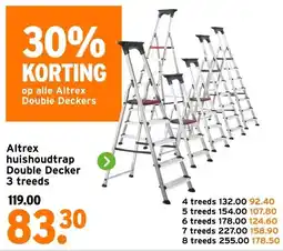 GAMMA Altrex huishoudtrap Double Decker aanbieding