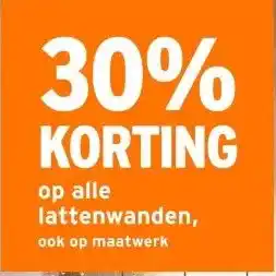 GAMMA op alle lattenwanden, ook op maatwerk aanbieding