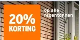 GAMMA op alle regentonnen aanbieding