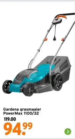 GAMMA Gardena grasmaaier aanbieding