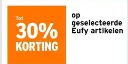 GAMMA op geselecteerde Eufy artikelen aanbieding