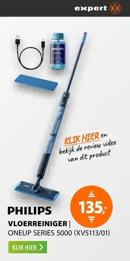 Expert Philips OneUp Series 5000 (XV5113/01) aanbieding