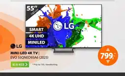 Expert LG MINI LED EVO 55QNED93A6 (2025) aanbieding
