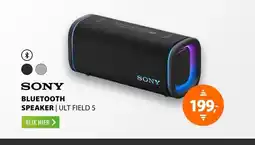 Expert Sony ULT Field 5 Zwart aanbieding