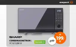 Expert Sharp YC-GC52BE-B Zwart aanbieding