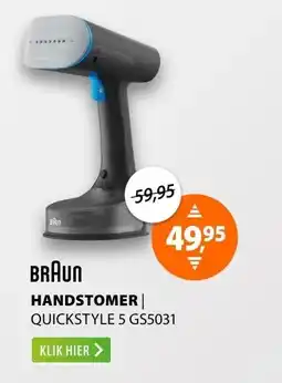 Expert Braun Quickstyle 5 GS5031 Grijs aanbieding
