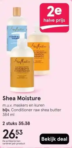 Etos Shea Moisture aanbieding
