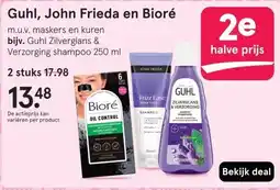 Etos Guhl, John Frieda en Bioré aanbieding