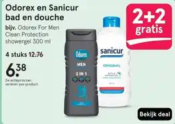 Etos Odorex en Sanicur bad en douche aanbieding