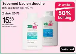 Etos Sebamed bad en douche aanbieding