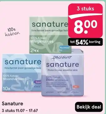 Etos Sanature aanbieding