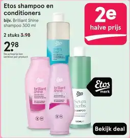 Etos Etos shampoo en conditioners aanbieding