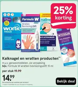 Etos Kalknagel en wratten producten aanbieding