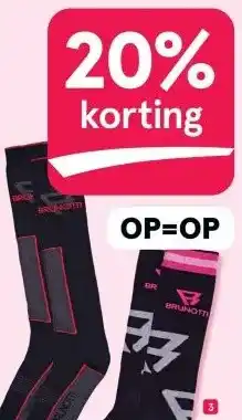 Etos Skisokken aanbieding