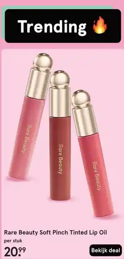 Etos Rare Beauty Soft Pinch Tinted Lip Oil aanbieding