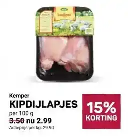 Ekoplaza Kemper KIPDIJLAPJES aanbieding