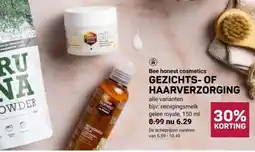 Ekoplaza Bee honest cosmetics GEZICHTS-OF HAARVERZORGING aanbieding