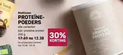 Ekoplaza Mattisson PROTEÏNE- POEDERS aanbieding