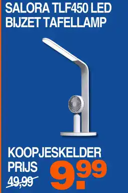 Correct SALORA TLF450 LED BIJZET TAFELLAMP aanbieding
