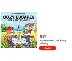 Bruna Cozy escapes - Cute & cozy coloring aanbieding