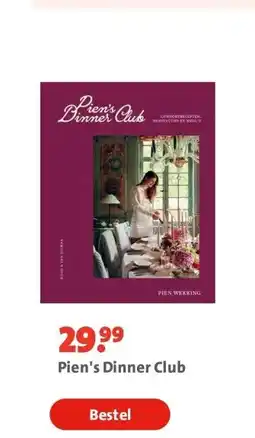 Bruna Pien's Dinner Club aanbieding