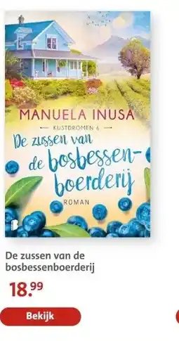 Bruna De zussen van de bosbessenboerderij aanbieding