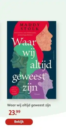 Bruna Waar wij altijd geweest zijn aanbieding