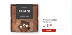 Bruna Premium wooden Tic Tac Toe aanbieding