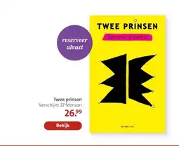 Bruna Twee prinsen aanbieding