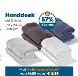 Boon`s Markt Handdoek aanbieding