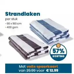 Boon`s Markt Strandlaken aanbieding