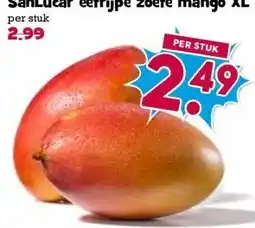 Boon`s Markt SanLucar eetrijpe zoete mango XL aanbieding