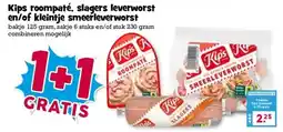 Boon`s Markt Kips roompaté, slagers leverworst en/of kleintje smeerleverworst aanbieding