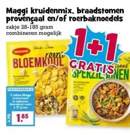Boon`s Markt Maggi kruidenmix, braadstomen provençaal en/of roerbaknoedels aanbieding