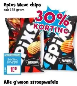 Boon`s Markt Epixs Wave chips aanbieding