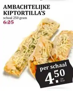 Boon`s Markt AMBACHTELIJKE KIPTORTILLA'S aanbieding