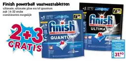 Boon`s Markt Finish powerball vaatwastabletten aanbieding