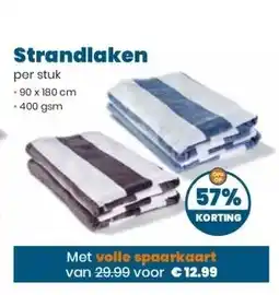 Boon`s Markt Strandlaken aanbieding