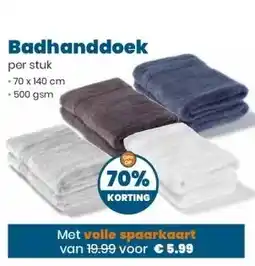 Boon`s Markt Badhanddoek aanbieding