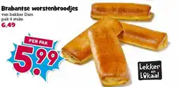 Boon`s Markt Brabantse worstenbroodjes aanbieding