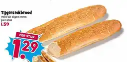 Boon`s Markt Tijgerstokbrood aanbieding
