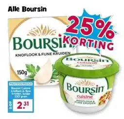 Boon`s Markt Alle Boursin aanbieding