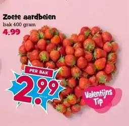 Boon`s Markt Zoete aardbeien aanbieding