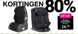Van Asten BabySuperstore Diverse autostoelen aanbieding